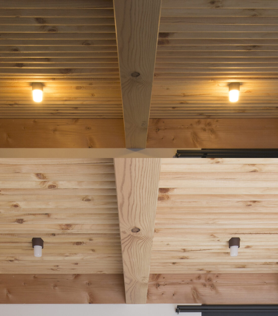 丸太天井用ダウンライト